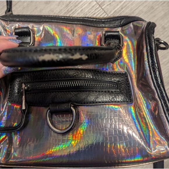 RARE! Holographic Crossbody Bag Nasty Gal - Picture 4 of 11